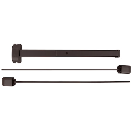 Arrow Lock Grade 1 Surface Vertical Rod Exit Device, Exit Only, 36" x 90", US10B S1150F BRZ